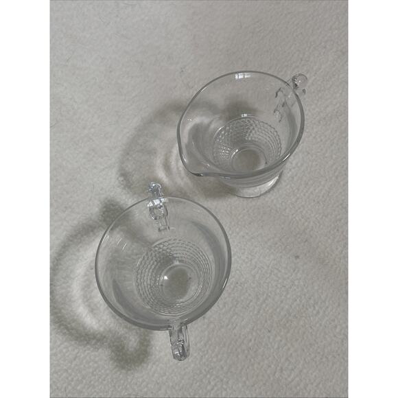 Duncan Miller Teardrop Creamer and Sugar Bowl - Picture 4 of 7